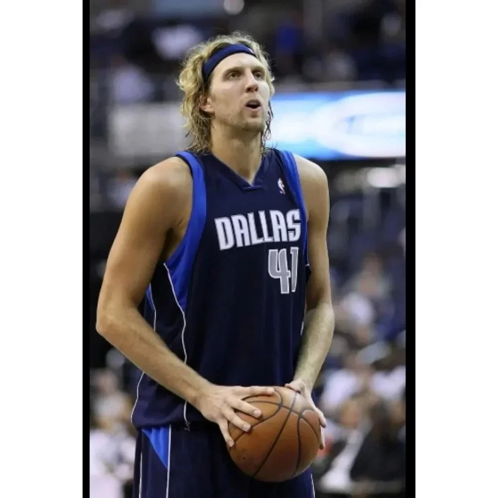 Dirk Nowitzki Dallas Mavericks Adidas Jersey M 48